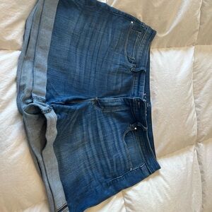 White House Black Market Blue Jean Shorts 5 inch shorts